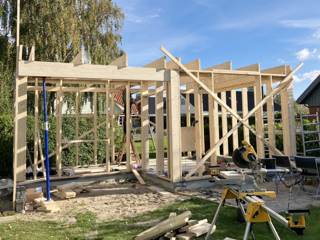 Nyt anneks på Egeblommevej i Risskov