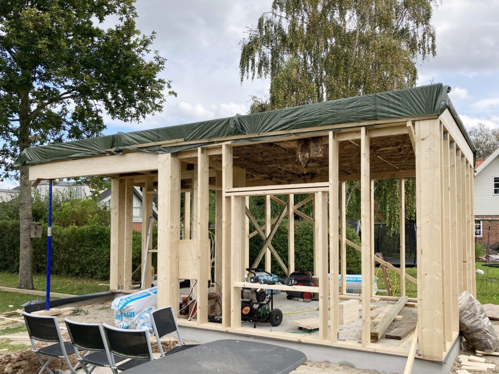 Nyt anneks på Egeblommevej i Risskov